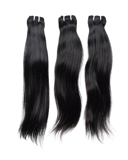 Raw Indian Natural Straight